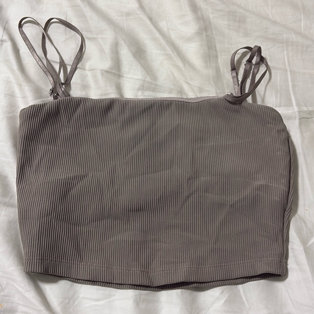 Buff bunny ribbed crop